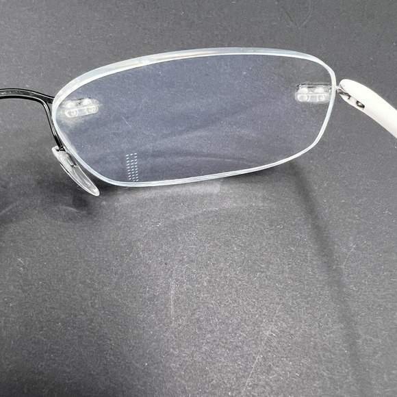 Silhouette Eyeglasses Rimless Frames Titanium White / Black - Picture 10 of 14